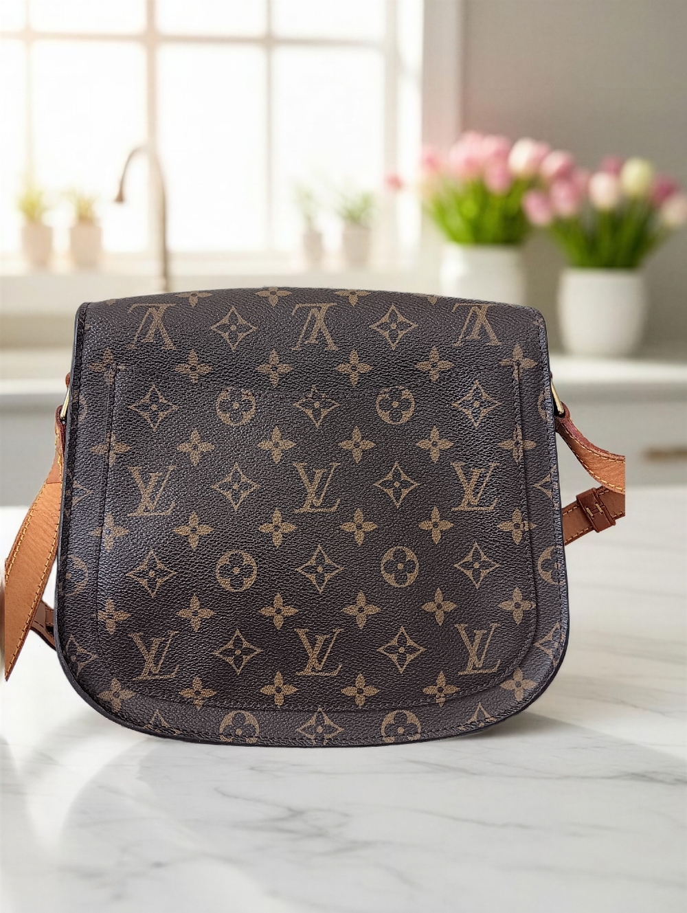 Louis Vuitton Monogram Saint Cloud GM Crossbody Vintage 1998 ✨ COA - Picture 10 of 16